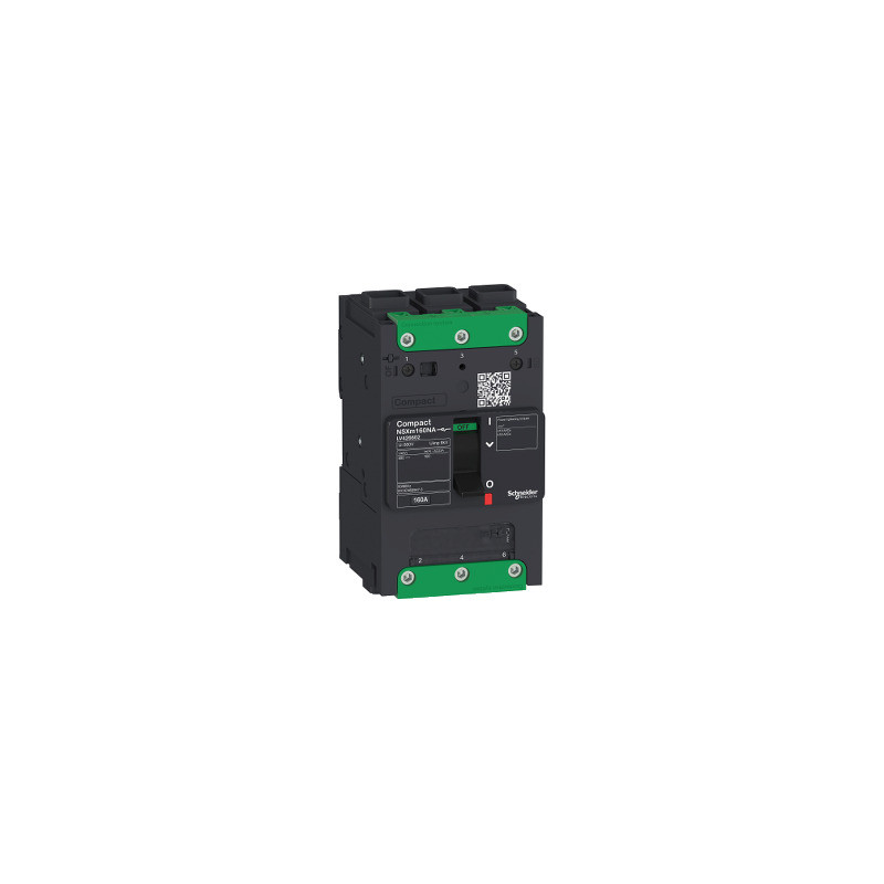 switch disconnector Compact NSXm NA, 3P, 50 A rating, EverLink connectors ref. LV426600 Schneider Electric [PLAZO 3-6 SEMANAS]