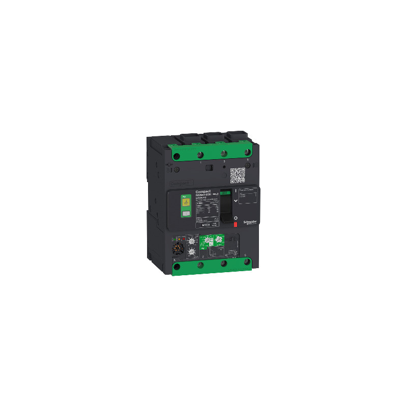 interruptor automático Compact NSXm 50A 3P 70kA VIGI - Conexión EverLink ref. LV426741 Schneider Electric [PLAZO 3-6 SEMANAS]