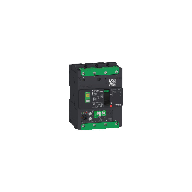 interruptor automático Compact NSXm 100A 4P 70kA VIGI - Conexión EverLink ref. LV426747 Schneider Electric [PLAZO 3-6 SEMANAS]
