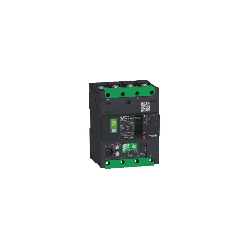 interruptor automático Compact NSXm 160A 4P 16kA VIGI - Conexión tornillo ref. LV426758 Schneider Electric [PLAZO 3-6 SEMANAS]