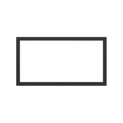 Marco 2 elementos negro Simon