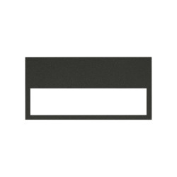 Marco mínimo 2 elementos negro Simon