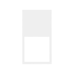 Marco mínimo vertical 2 elementos 2 mód. blanco Simon