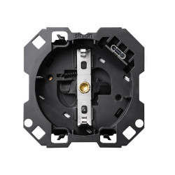 Base schuko con cargador USB C Simon