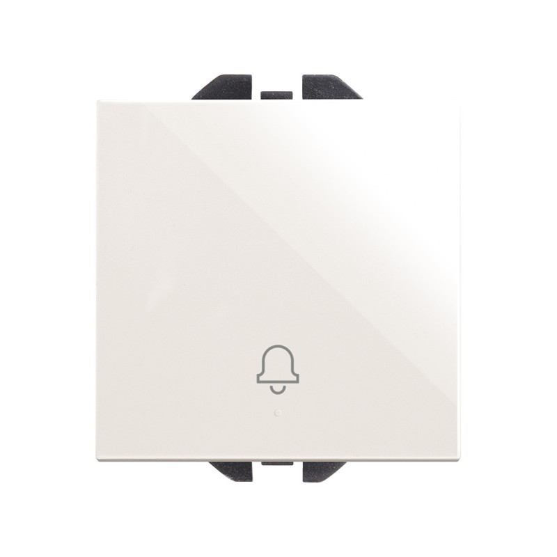 Pulsador con grabado Campana 10A  Simon