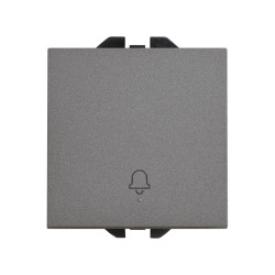 Pulsador con grabado Campana 10A  Simon