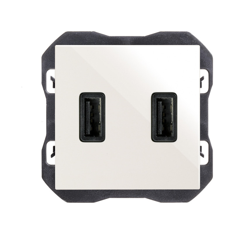 Cargador USB doble A+A 3,1A Smartcharge Simon