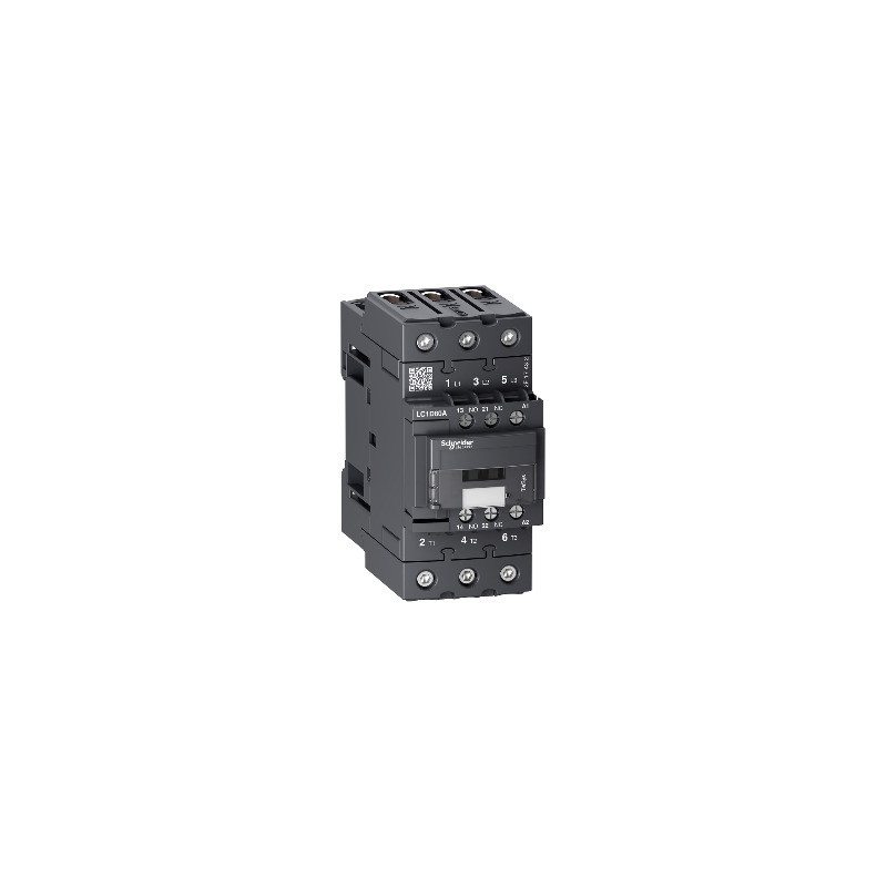 TeSys D contactor 3P 80A AC-3 hasta 440V bobina 240V AC 50/60Hz ref. LC1D80AU7 Schneider Electric [PLAZO 3-6 SEMANAS]