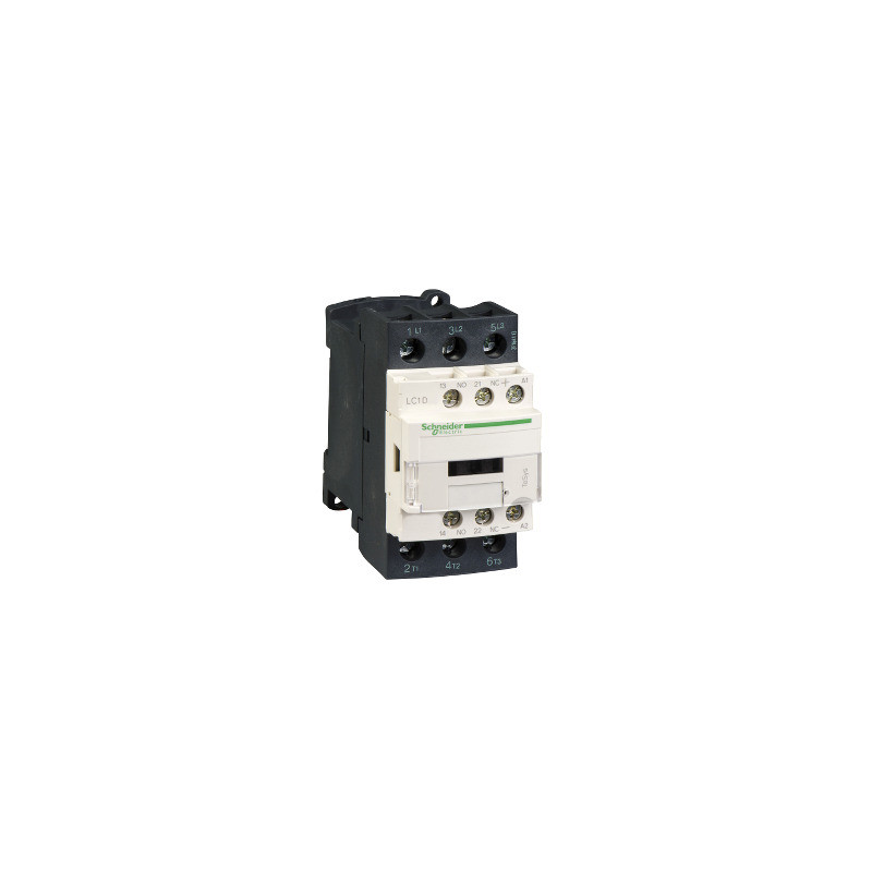 TeSys D Contactor - 3P - AC-3 - 38 A - 110 V DC bajo consumo ref. LC1D386FLS207 Schneider Electric [PLAZO 3-6 SEMANAS]