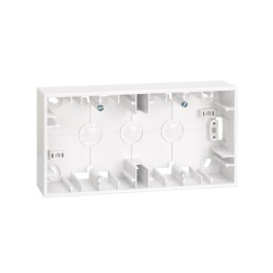 CAJA SUPERFICIE 2 ELEMENTOS BLANCA Simon