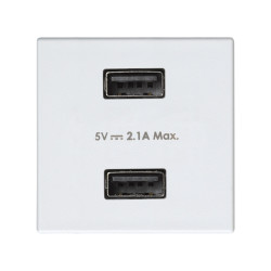 CARGADOR 2XUSB 5VDC 2.1A Simon