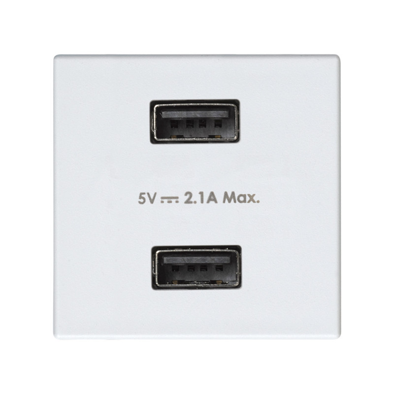 CARGADOR 2XUSB 5VDC 2.1A Simon