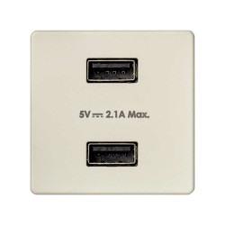 CARGADOR 2XUSB 5VDC 2.1A Simon