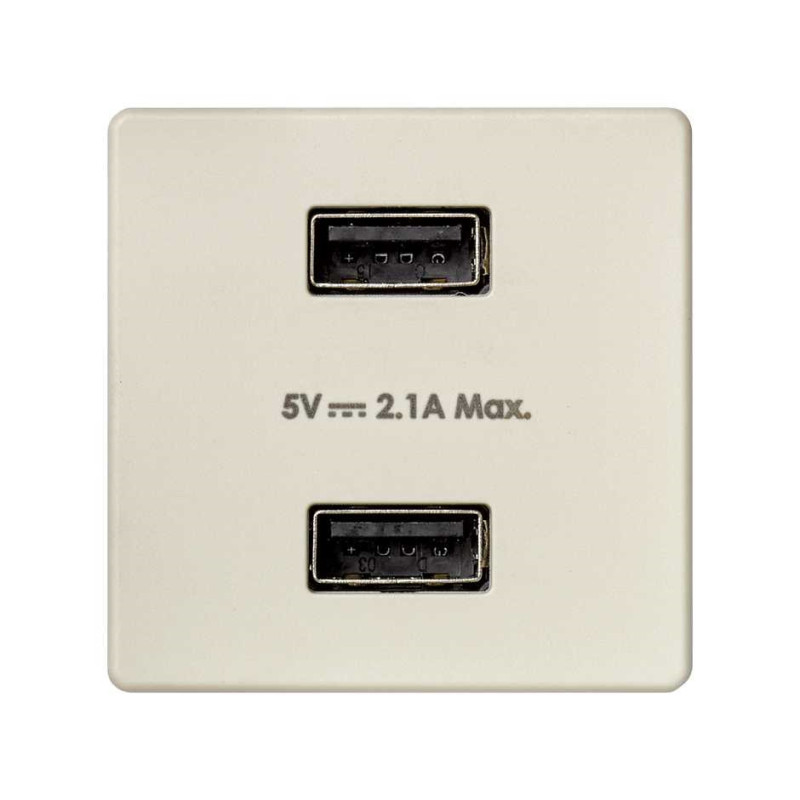 CARGADOR 2XUSB 5VDC 2.1A Simon
