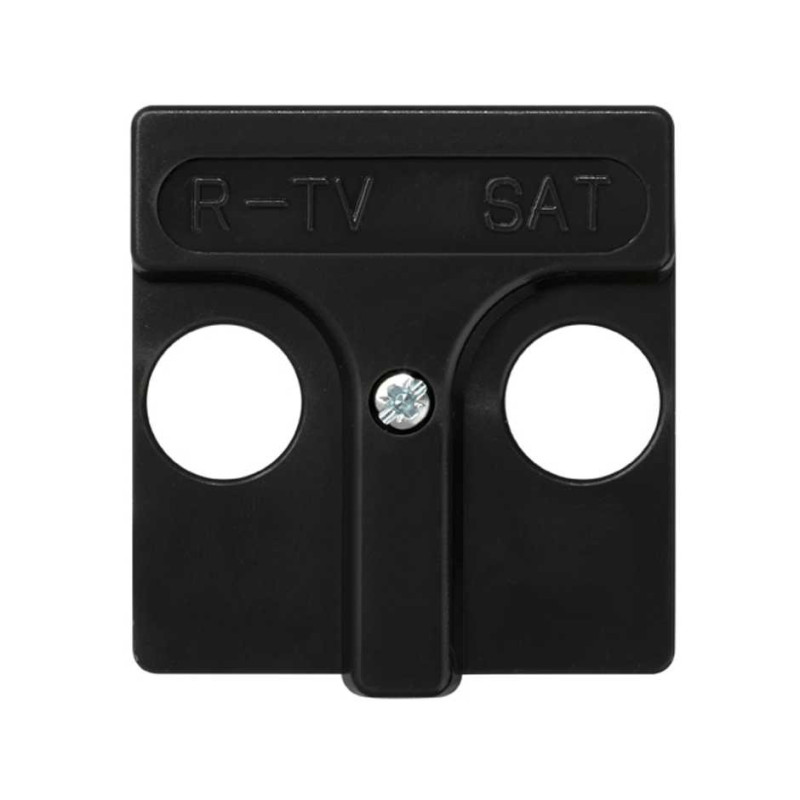 TAPA 45X45 MM PARA R-TV SAT GRAFITO Simon