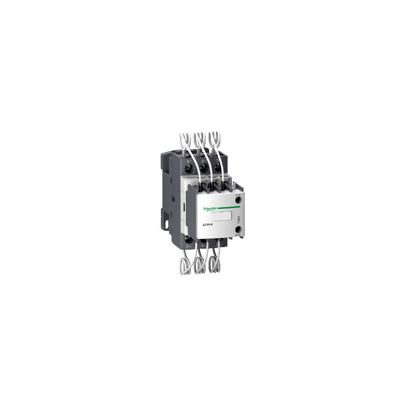 TeSys LC1D.K Contactor para condensador - 3P - 25 kVAR - 415 V - 440 V AC ref. LC1DMKR7 Schneider Electric [PLAZO 3-6 SEMANAS]
