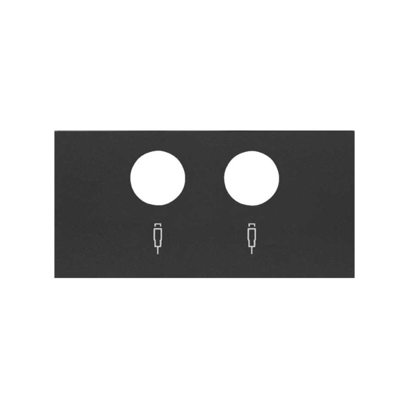 Tapa para toma R-TV+SAT Simon