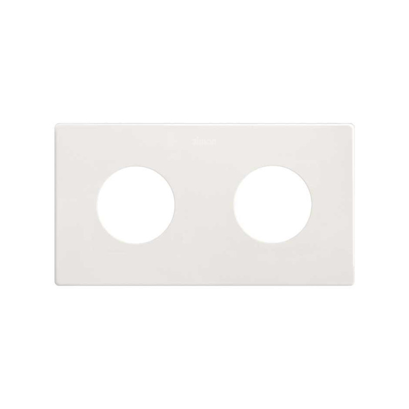 Marco mínimo para enchufes 2 elementos Simon
