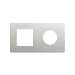 Marco composición 2 elementos ICON + estética Mínima para CLEAN schuko Simon