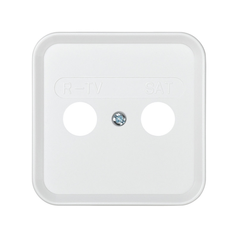 PLACA TOMA R-TV-SAT BLANCO Simon