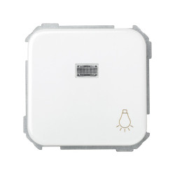 PULSADOR CON GRABADO LUZ LUMINOSO Simon