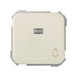 PULSADOR CON GRABADO LUZ Y LUMINOSO Simon