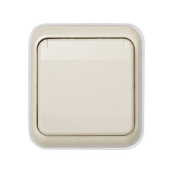 MARCO CON TAPA ARTICULADA ESTANCO EMPOTRAR  Simon