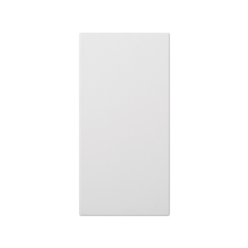 PLACA CIEGA DOBLE BLANCO Simon