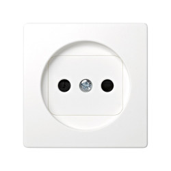 TAPA BASE BIPOLAR CON OBTURADOR (BLANCO) Simon