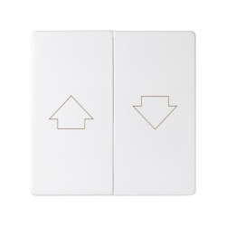 Tecla doble persianas con enclavamiento   Simon