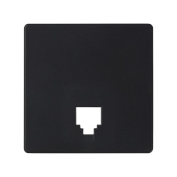 Placa para tomas telefónicas RJ11 y RJ12  Simon