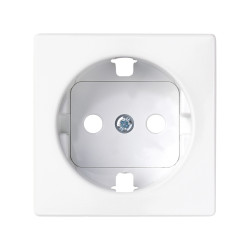 Base de Enchufe Schuko 16A emb. tornillo + tapa Simon