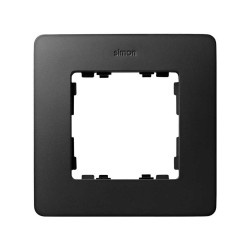 MARCO 1 ELEM. NEGRO MATE base negro Simon