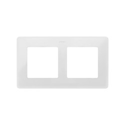 MARCO 2 ELEM. BLANCO cálido Simon