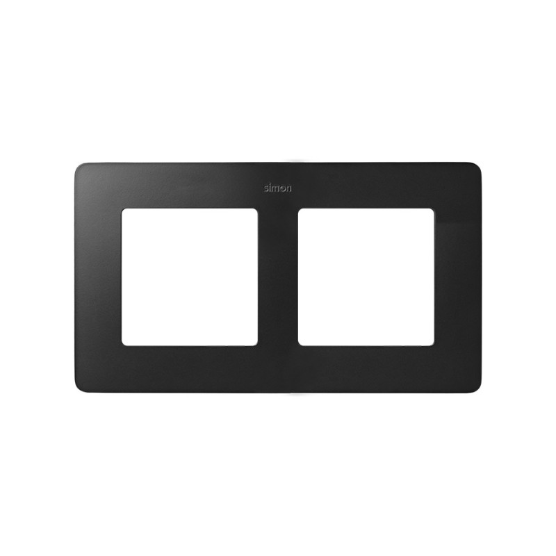 MARCO 2 ELEM. GRAFITO base blanca Simon