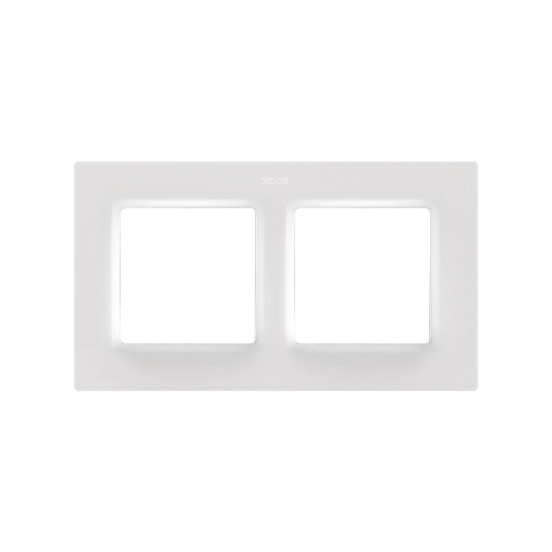 MARCO 2 ELEM. BLANCO MATE    Simon