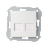 TAPA INFORMATICA 2 CONECTORES RJ45 UNIV. Simon