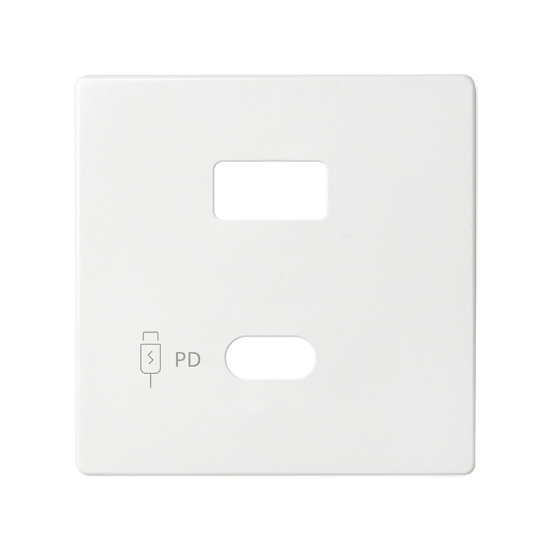 Tapa cargador USB doble C+A Simon