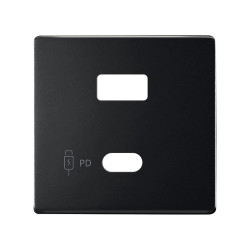 Tapa cargador USB doble C+A Simon