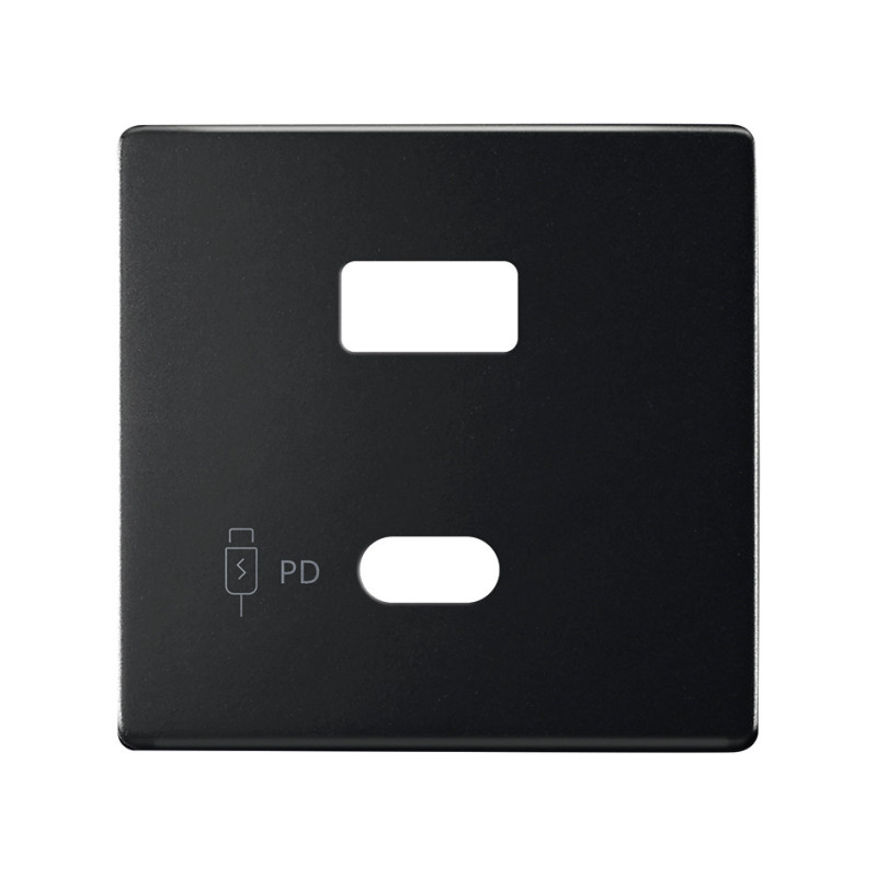 Tapa cargador USB doble C+A Simon