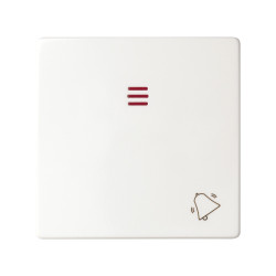 TECLA PULSADOR CAMPANA CON LUMINOSO Simon