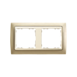 MARCO 2 ELEMENT.CAVA MATE /ZOCALO MARFIL Simon