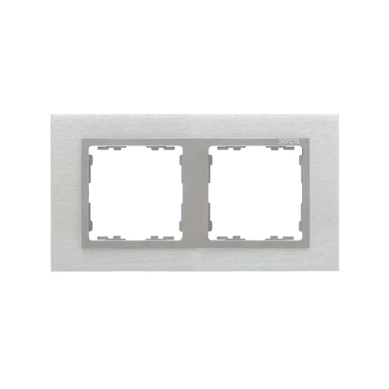 MARCO 2 ELEMENTOS NATURE INOX MATE ALUMINIO Simon