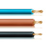 Cablecillo Reforzado 4mm Bicolor Libre de Halógenos por Metro [E3-16405]