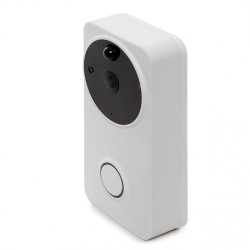 Interfono Wifi 1Mp - Audio Bidireccional - Detección Movimiento-Sonido - Visión Nocturna - Compatible Alexa-Google Home