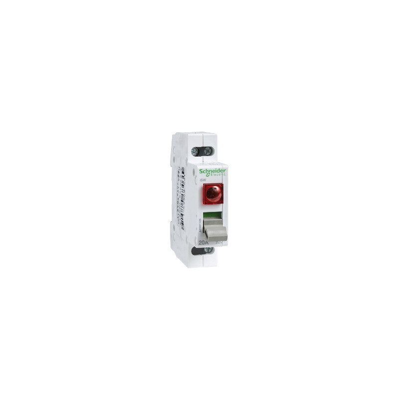 INTERRUPTOR I 20A 250V C/PILOTO ROJO   ref. A9S61120 [PLAZO 3-6 SEMANAS]
