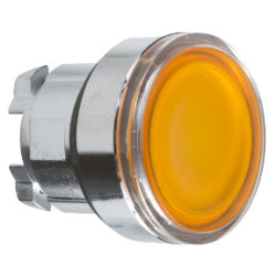 CABEZA PULSADOR LUMINOSO LED AMARILLO