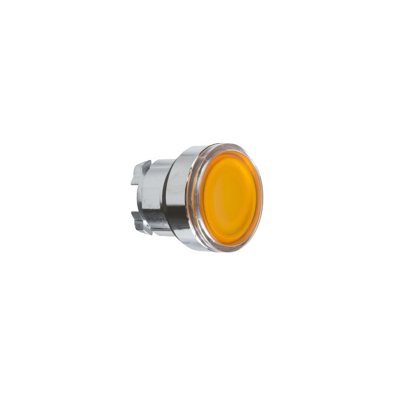 CABEZA PULSADOR LUMINOSO LED AMARILLO