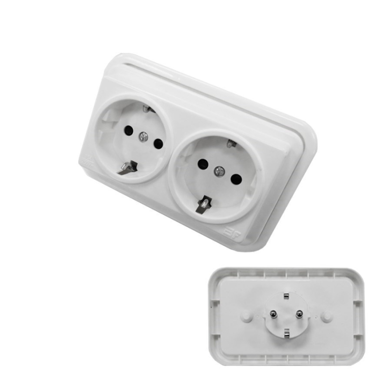 MULTICONECTOR DOBLE  RETRACTILADO