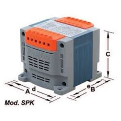 TRANSFORMADOR MONOFÁSICO PARA ILUMINACIÓN DE PISCINAS